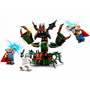 لگو مارول مدل ثور حمله به آسگارد 159 قطعه Attack on New Asgard 77207_اسباب بازی